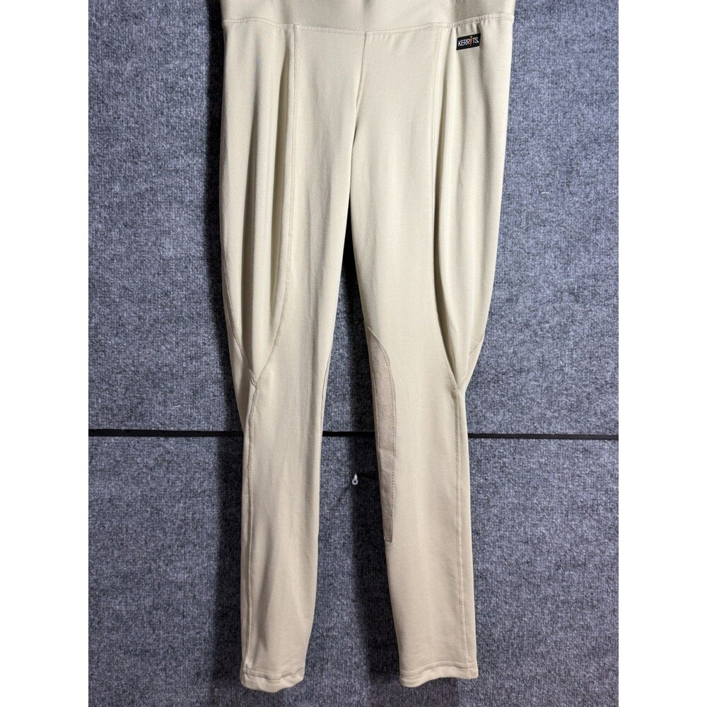 Kerrits Riding Tights Womens Beige Full Seat Equestrian Breeches Horse Riding XL